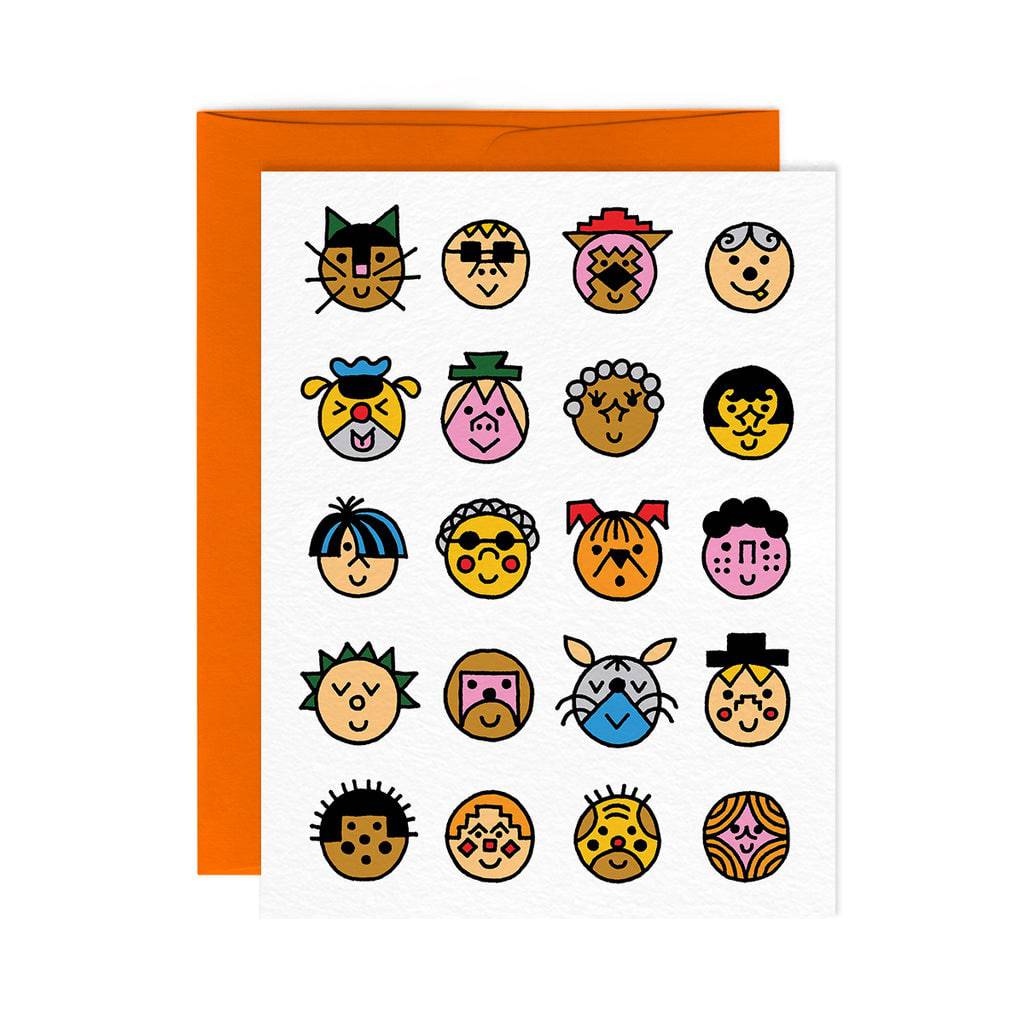 Little Faces Card