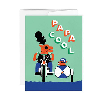 Papa Cool Greeting Card