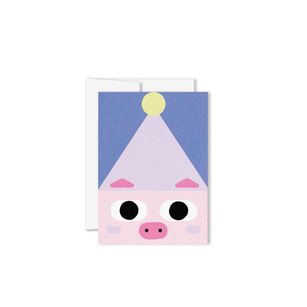 Birthday Pig Mini Card