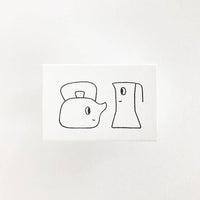 Mini Stamps - Kettle and Mocha