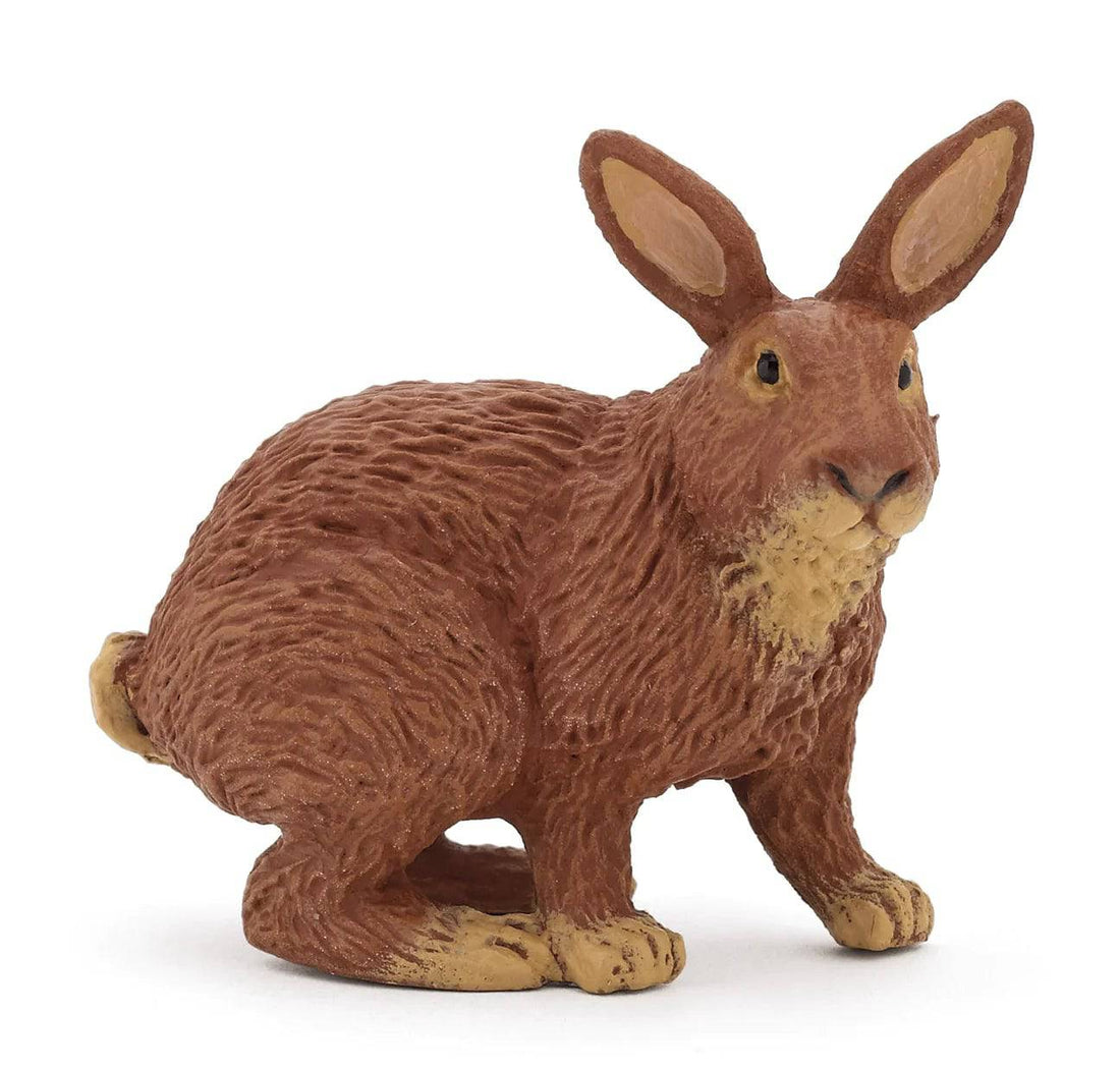 Brown Rabbit Figurine