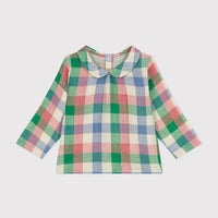 Babies Cotton Gauze Blouse with Collar