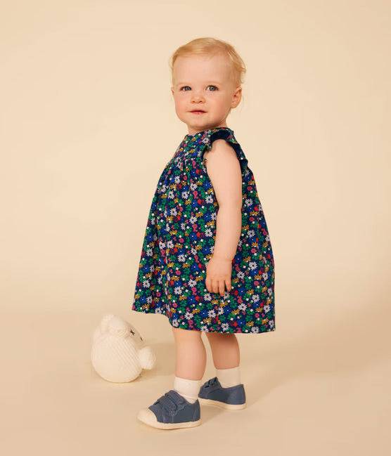 BABIES' SLEEVELESS JERSEY DRESS