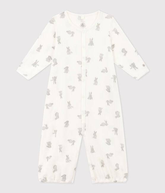 Babies' Cotton Jumpsuit/Sleeping Bag - Bunnies