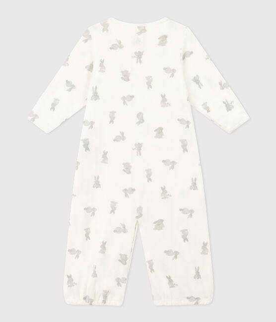 Babies' Cotton Jumpsuit/Sleeping Bag - Bunnies