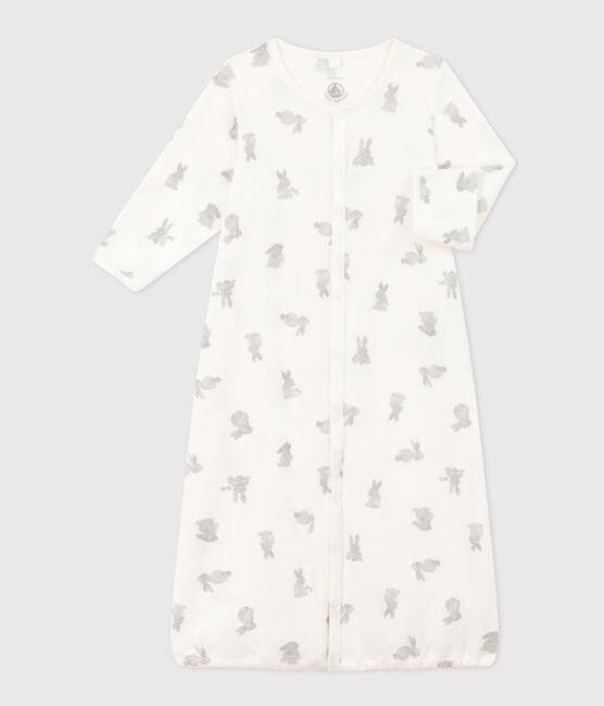 Babies' Cotton Jumpsuit/Sleeping Bag - Bunnies