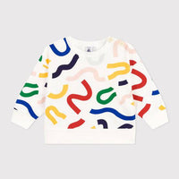 BABIES' FLEECE SWEATSHIRT - MULTICOLOUR