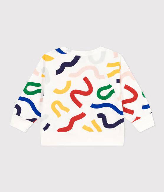 BABIES' FLEECE SWEATSHIRT - MULTICOLOUR