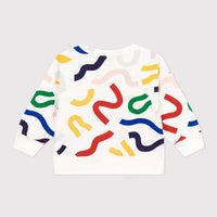 BABIES' FLEECE SWEATSHIRT - MULTICOLOUR