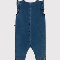 Babies' Sleeveless Denim Jumpsuit