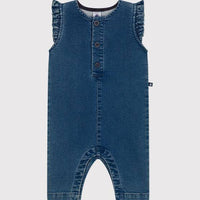 Babies' Sleeveless Denim Jumpsuit