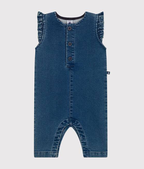 Babies' Sleeveless Denim Jumpsuit