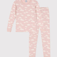 Snugfit Cotton Cloud Print Pajamas