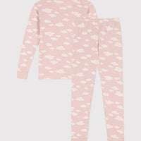 Snugfit Cotton Cloud Print Pajamas