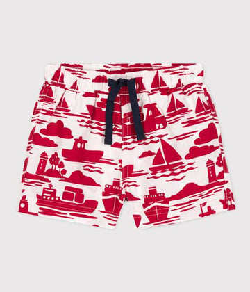 RECYCLED FABRIC SWIM SHORTS