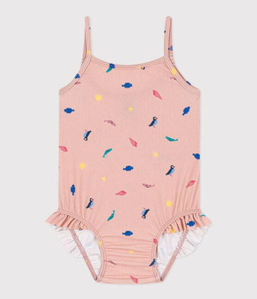 One-Piece Recycled Fabric Swimsuit