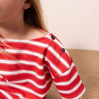 THICK STRIPY COTTON T-SHIRT