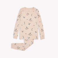 Kittens Print on Rose Dust PJ Set