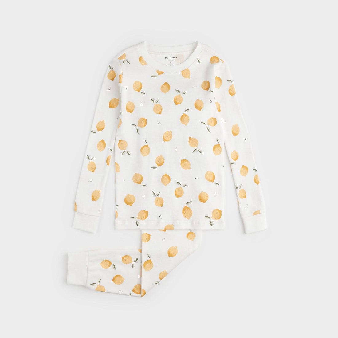 Lemon Print PJ Set