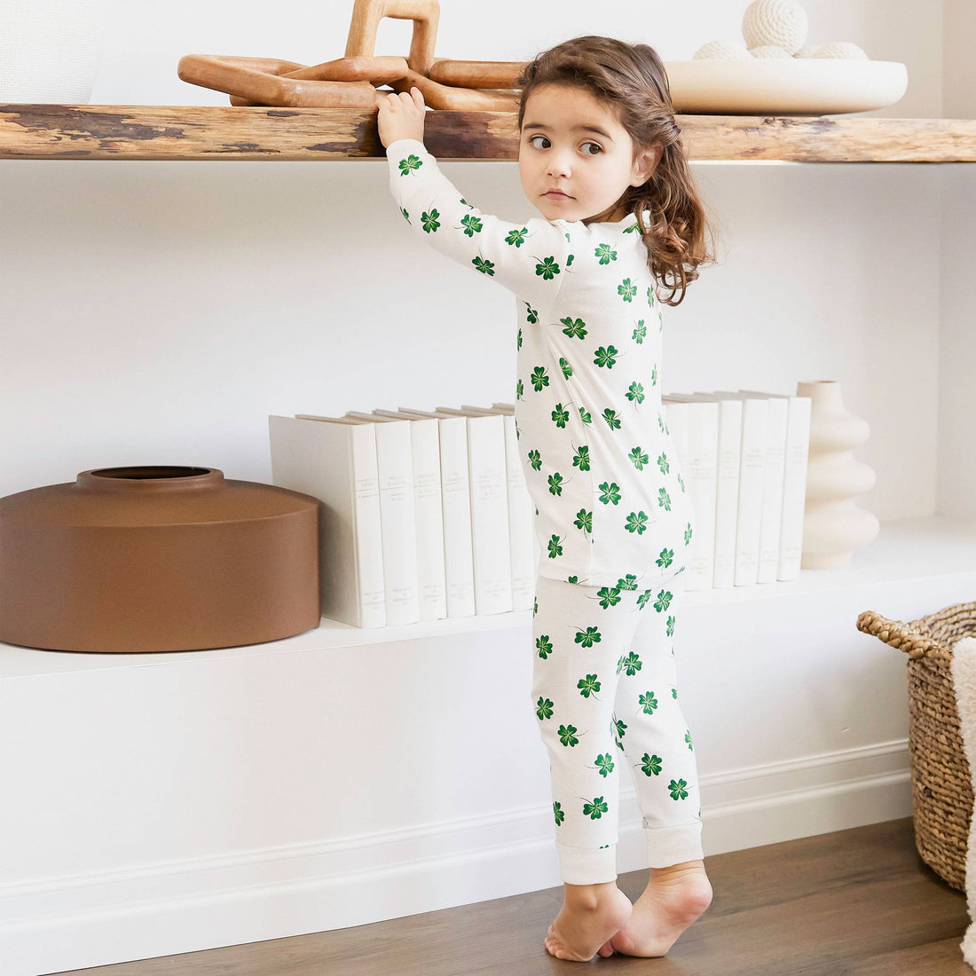 Clover Print PJ Set