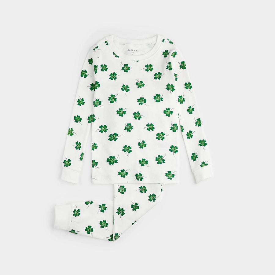 Clover Print PJ Set