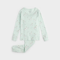 Swan Print on Water Lily PJ Set