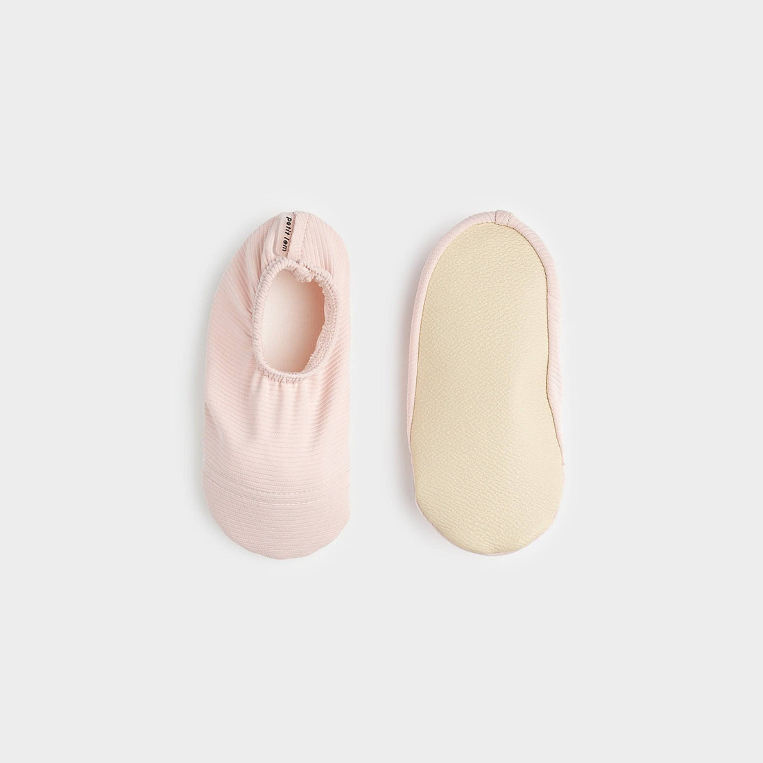 Ribbed Rose Swim Slippers