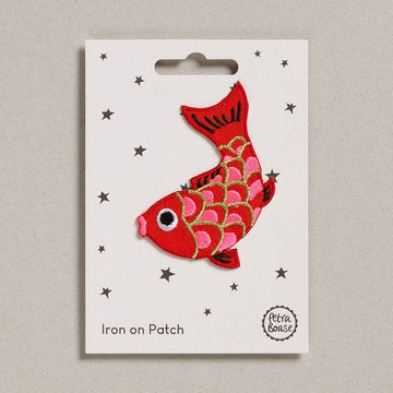 Koi Fish Iron On Patch