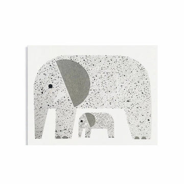 Elephants Mini Card