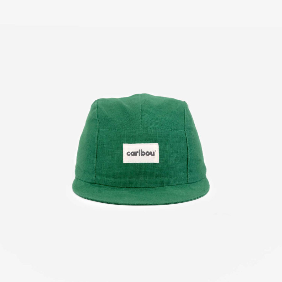 Caribou Solid Linen Cap