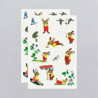 I Am A Bunny Richard Scarry Temporary Tattoo Sheets