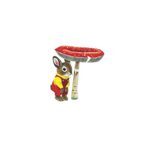 Toadstool Bunny Richard Scarry Tattoo Pair