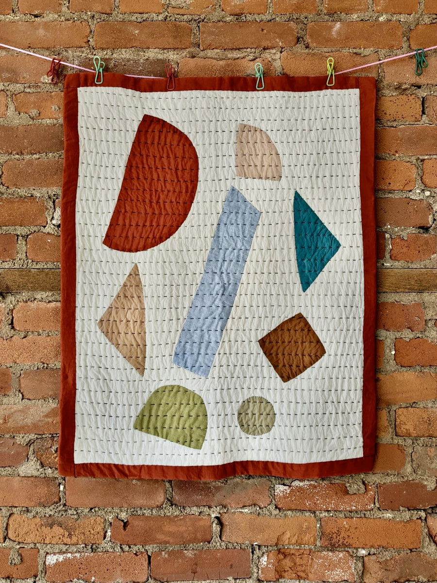 Ship-Shape Quilt - Wild Red