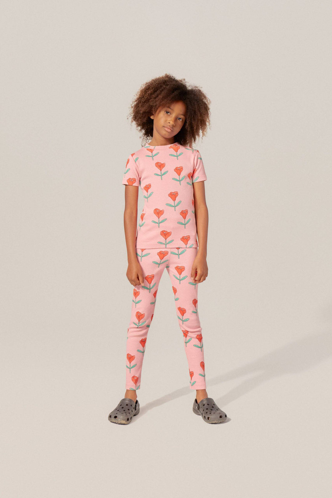 Tulips All Over Kids Leggings