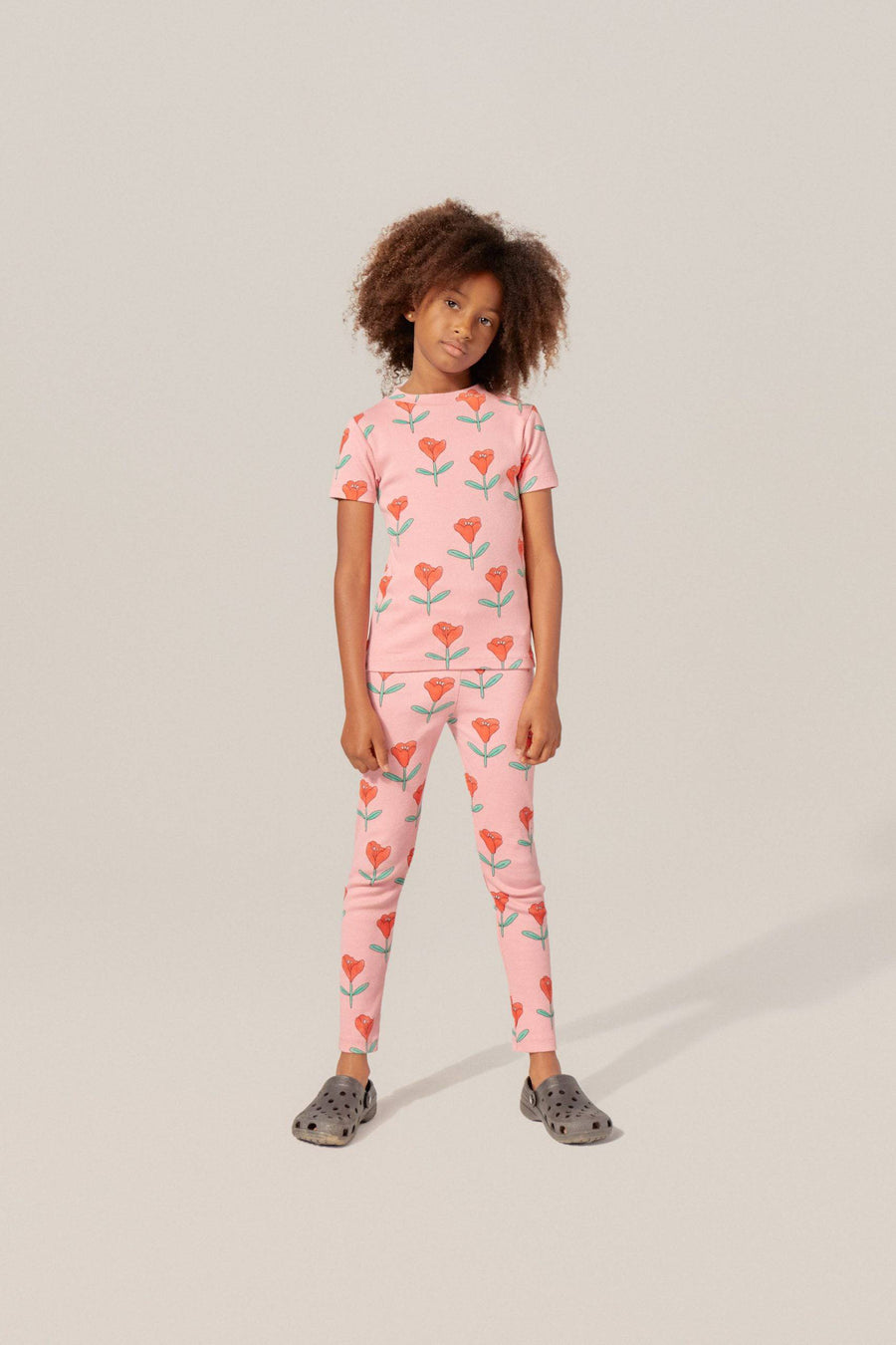 Tulips All Over Kids Leggings