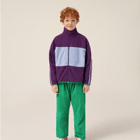 Purple Polar Zipped Sweatshirt