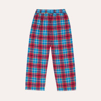 RED & BLUE CHECKED TROUSERS