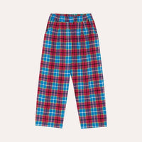 RED & BLUE CHECKED TROUSERS