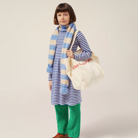 Blue Stripes Kids Scarf