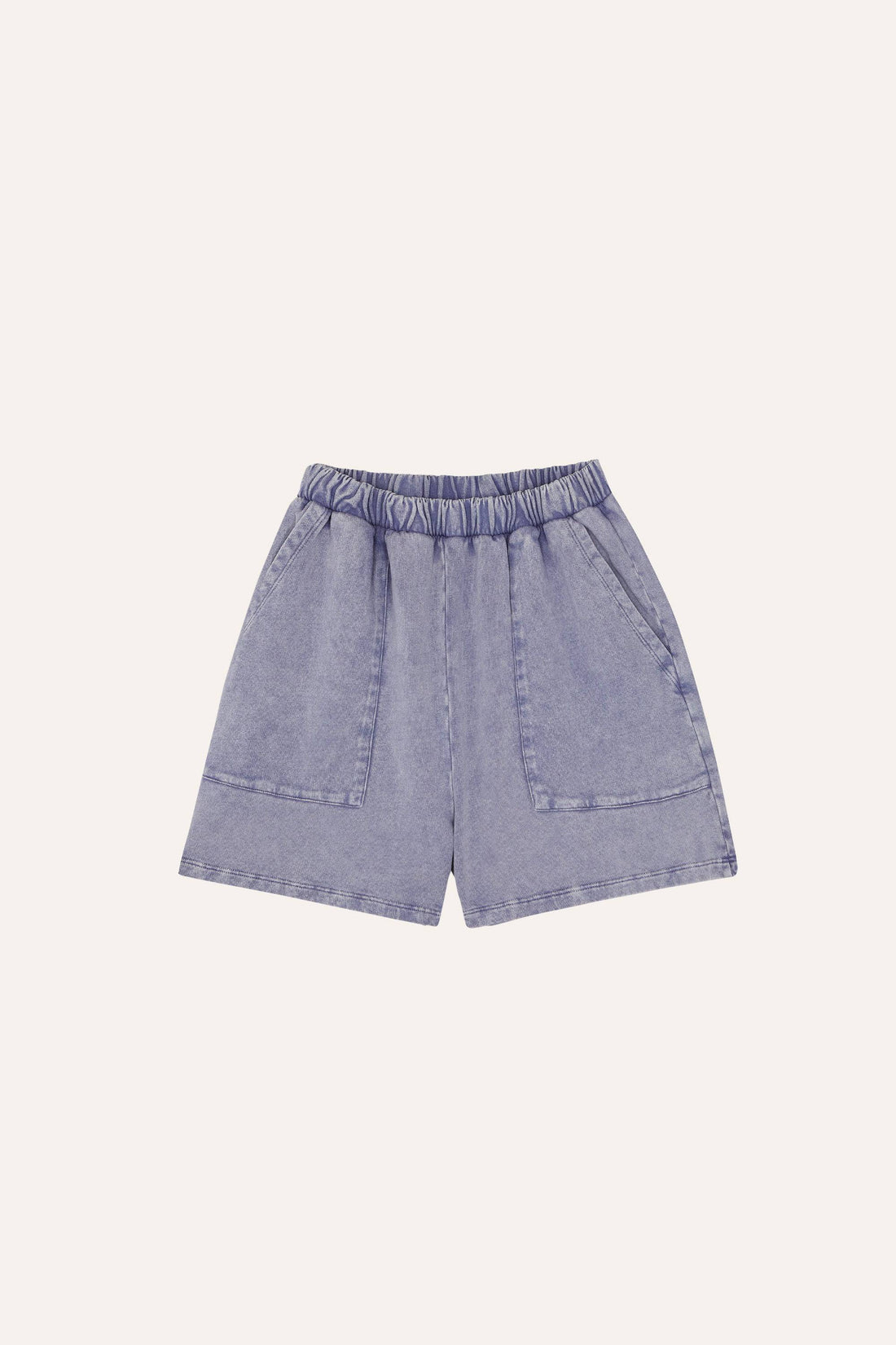 Blue Washed Kids Shorts