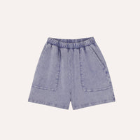 Blue Washed Kids Shorts