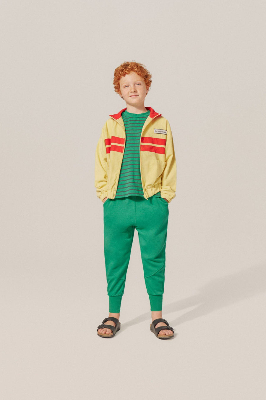 Green Kids Jogging Trousers