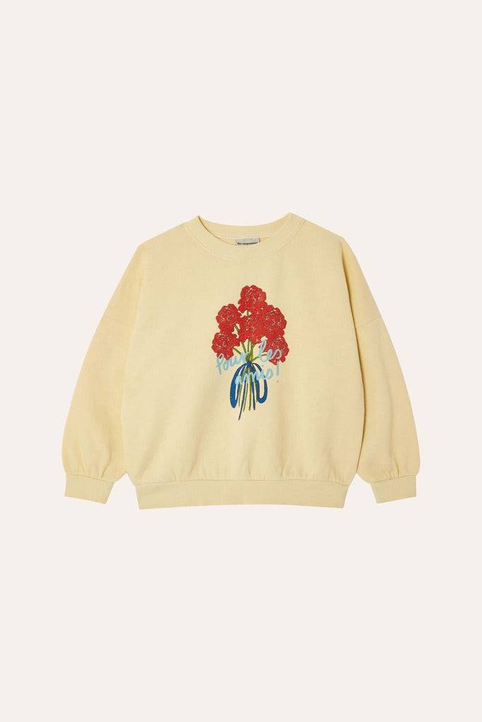 FLOWERS BOUQUET OVERSIZED KIDS SWEATSHIRT