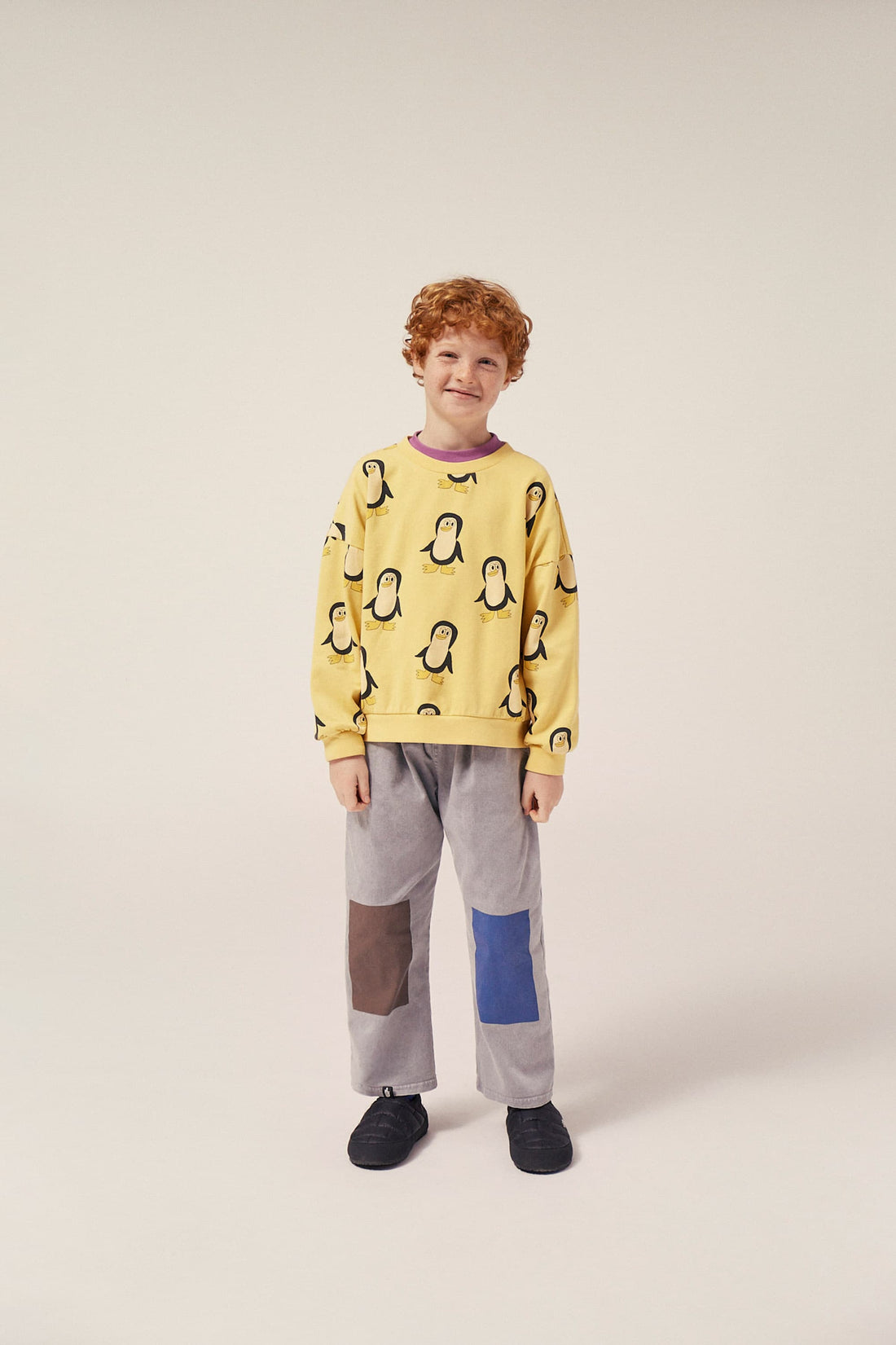 Penguins All Over Oversized Sweatshirt