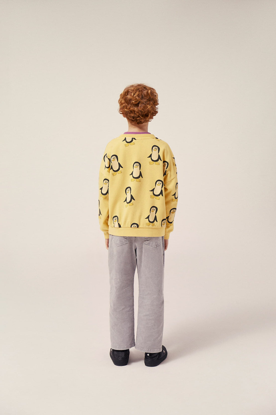 Penguins All Over Oversized Sweatshirt