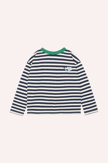 Blue Stripes Long Sleeve T-Shirt