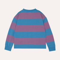 Purple Stripes Long Sleeve T-Shirt