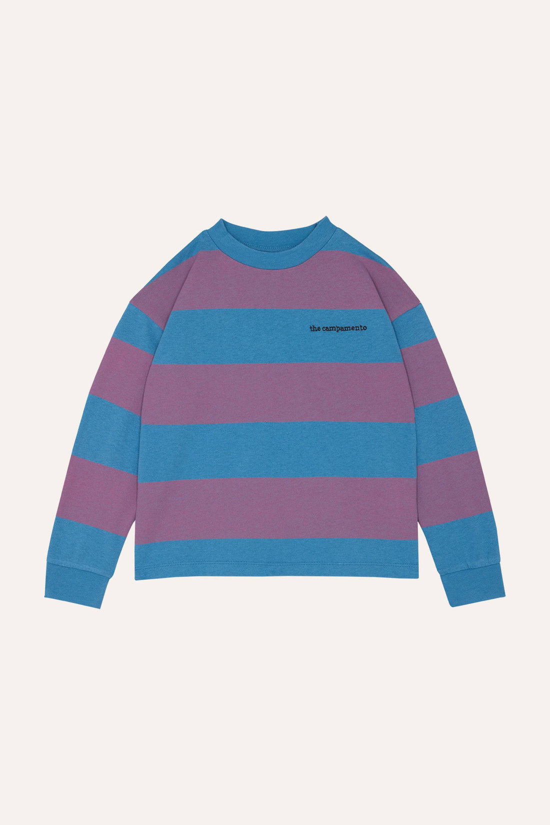 Purple Stripes Long Sleeve T-Shirt