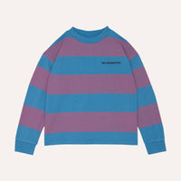 Purple Stripes Long Sleeve T-Shirt