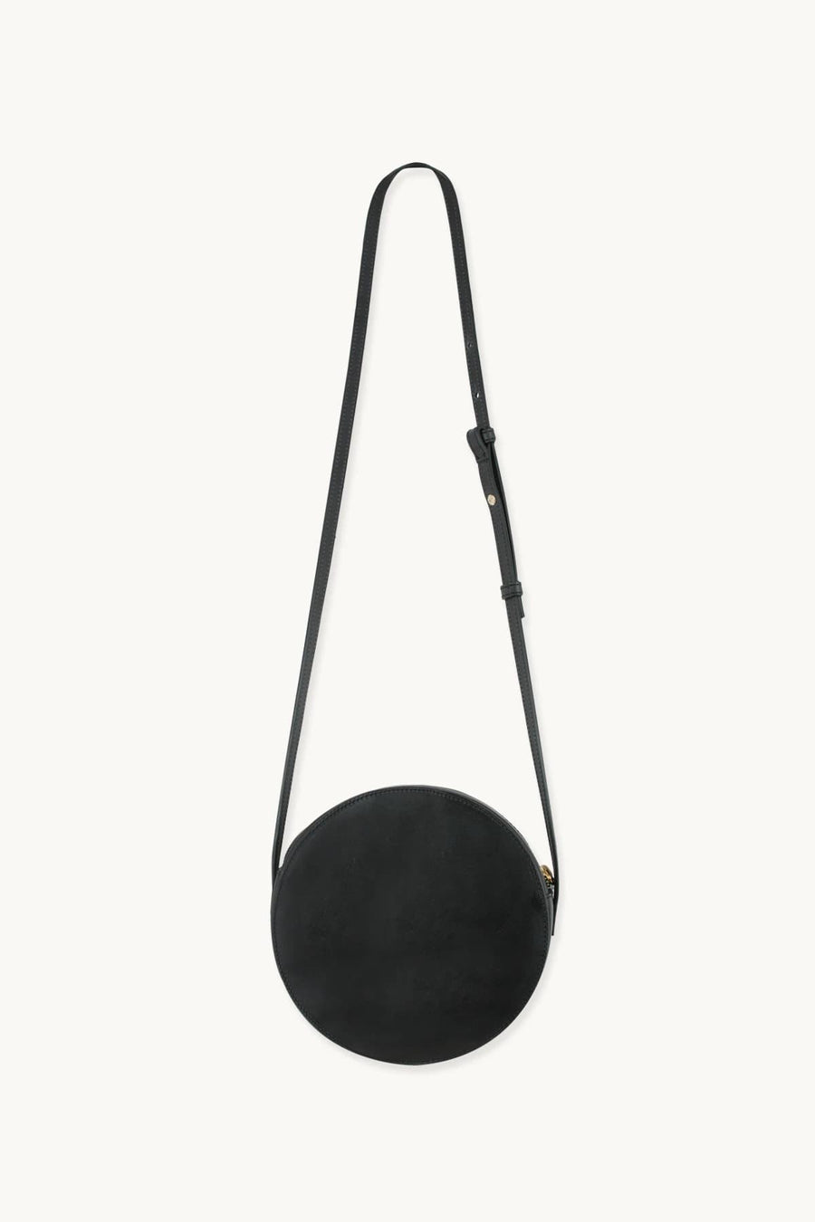 Cata Leather Round Bag